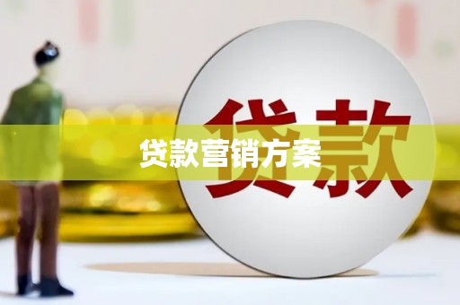 洮北贷款营销方案