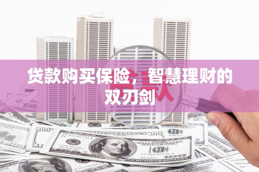 汕尾贷款购买保险，智慧理财的双刃剑