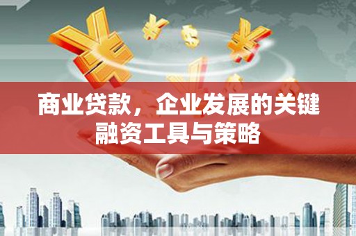 惠安商业贷款，企业发展的关键融资工具与策略