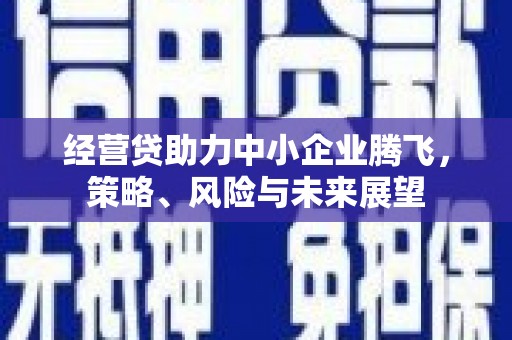 番路经营贷助力中小企业腾飞，策略、风险与未来展望