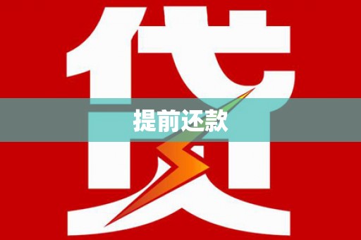 湖里提前还款