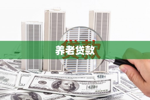 龙岗养老贷款
