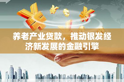 八宿养老产业贷款，推动银发经济新发展的金融引擎