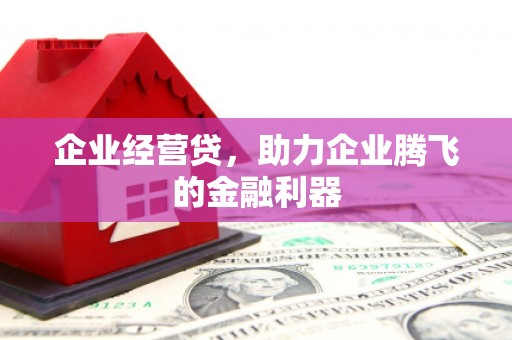 丰原企业经营贷，助力企业腾飞的金融利器