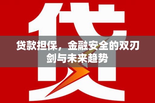 旗津贷款担保，金融安全的双刃剑与未来趋势