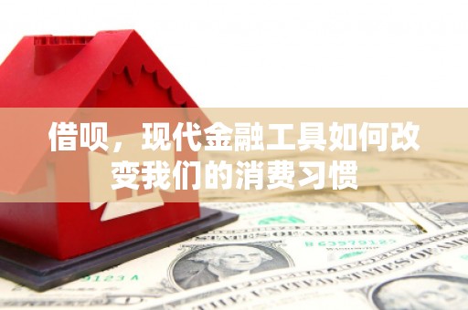 官渡借呗，现代金融工具如何改变我们的消费习惯