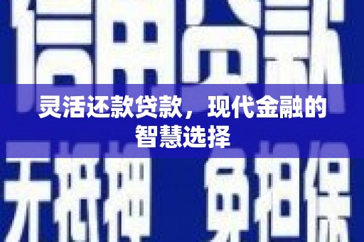 西华灵活还款贷款，现代金融的智慧选择