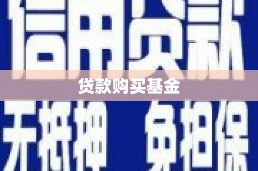 淇滨贷款购买基金