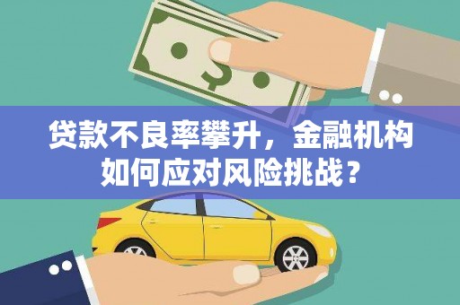 鲅鱼圈贷款不良率攀升，金融机构如何应对风险挑战？
