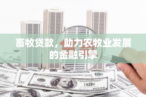 石门畜牧贷款，助力农牧业发展的金融引擎