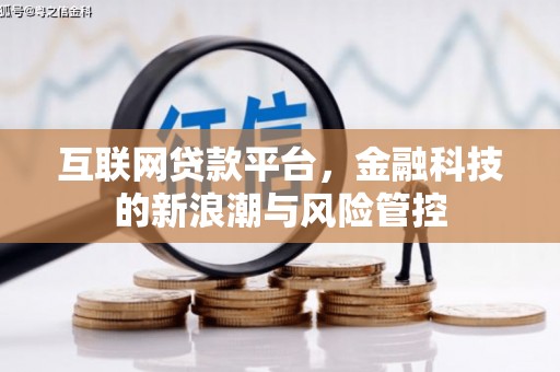 三江互联网贷款平台，金融科技的新浪潮与风险管控
